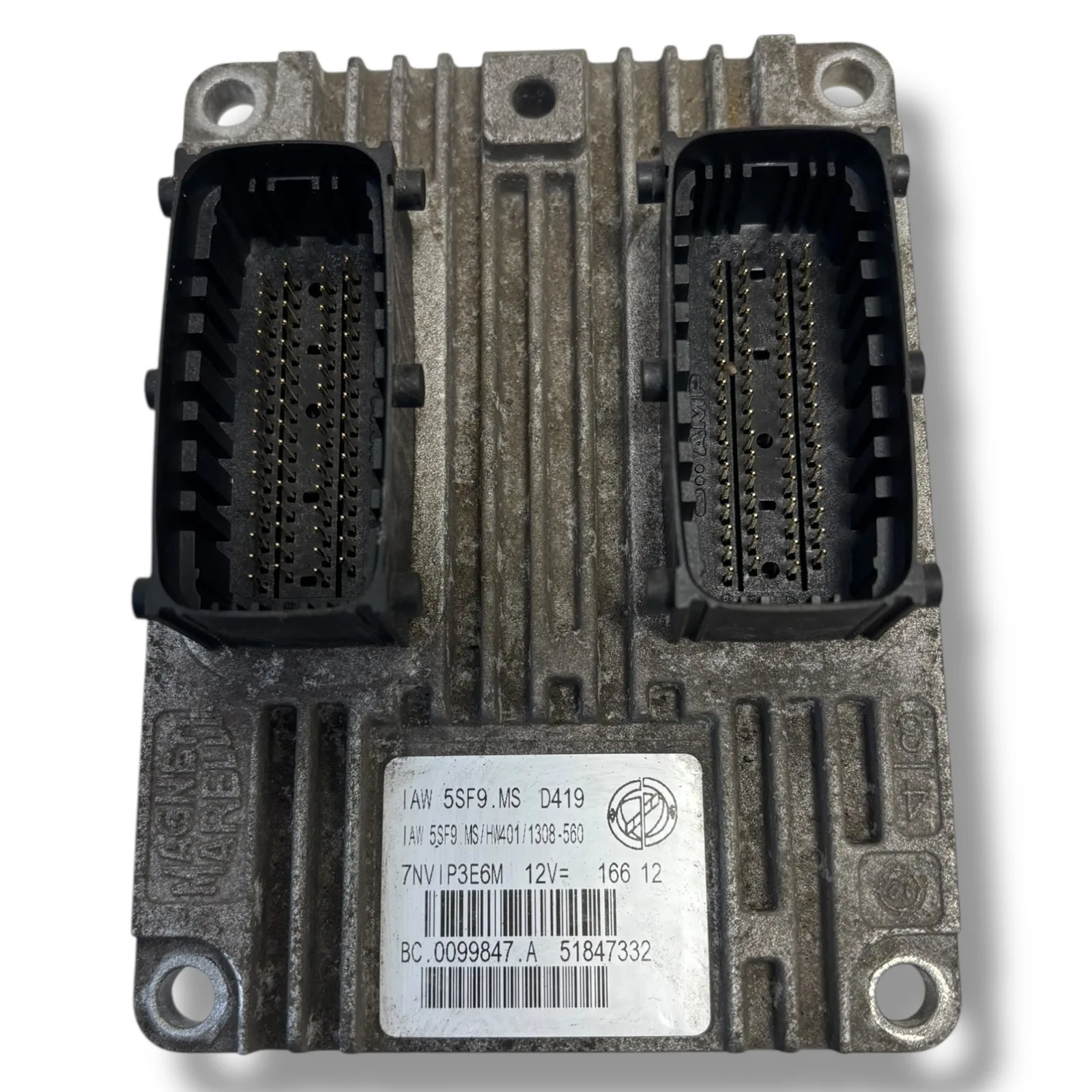 CENTRALINA MOTORE FIAT 500 1.2 BENZINA (2007-2015) 51847332 - IAW 5SF9.MS