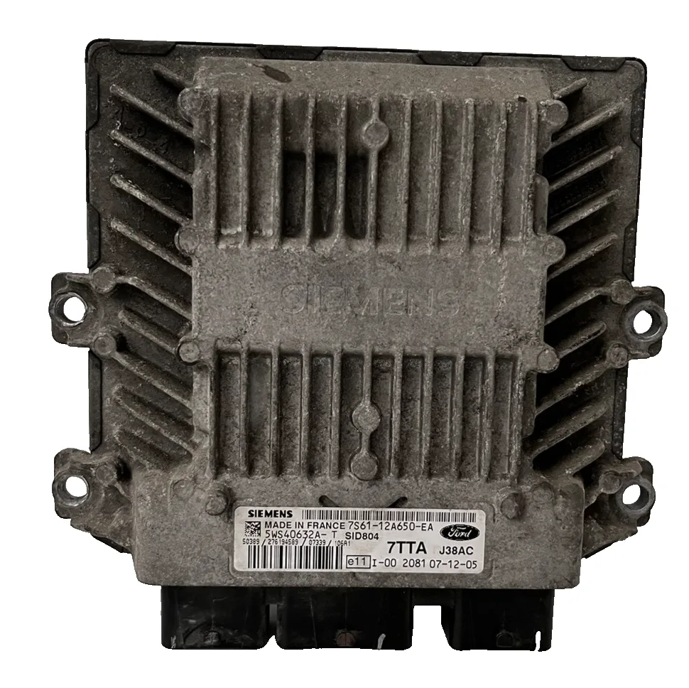 CENTRALINA MOTORE ECU FORD FIESTA 1.4 TDCI 2007  7S61-12A650-EA 5WS40632A-T
