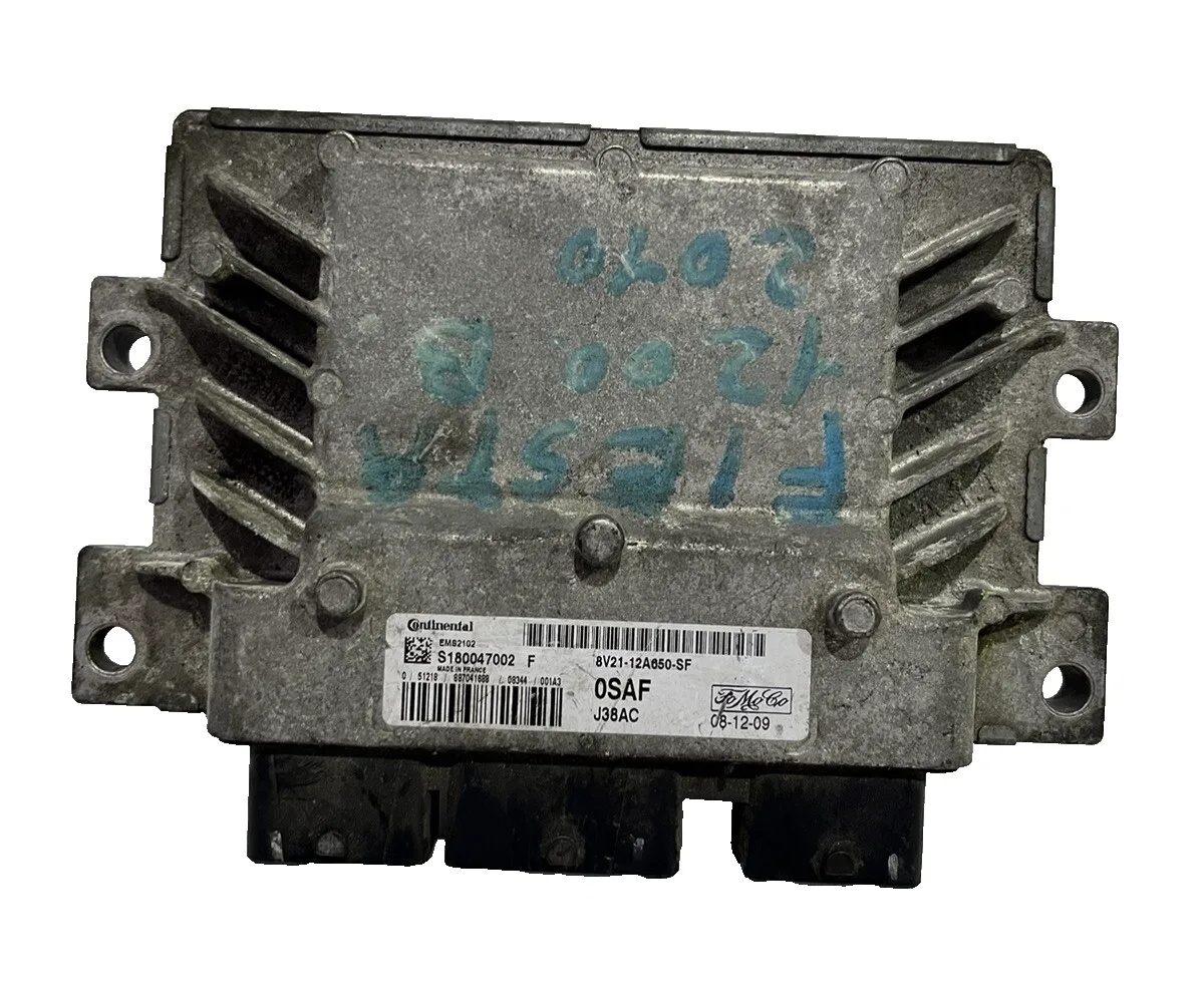CENTRALINA MOTORE FORD FIESTA 6 1.2 (2009) S180047002F / 8V21-12A650-SF