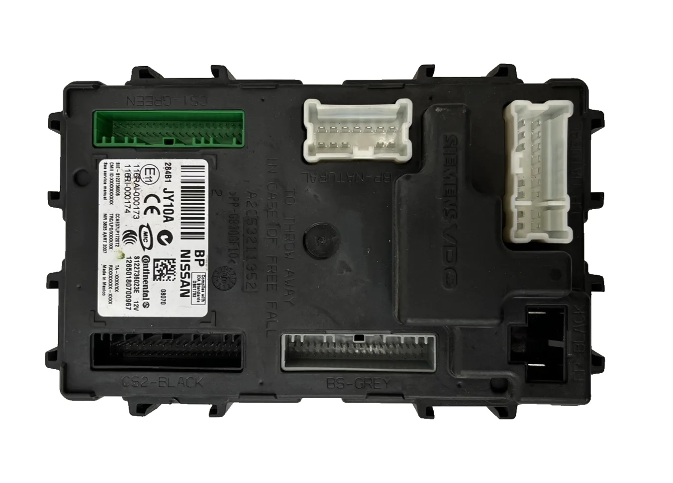 CENTRALINA BODY COMPUTER RENAULT KOLEOS 2.0 DCI / 284B1 JY10A