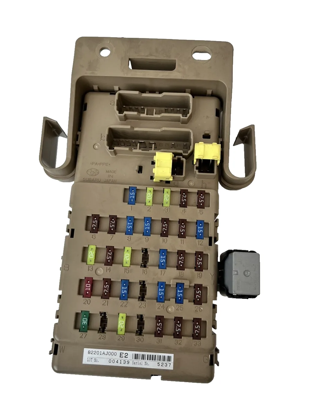 SCATOLA FUSIBILI SUBARU LEGACY 5 SERIE 2.0 DIESEL - 82201AJ000