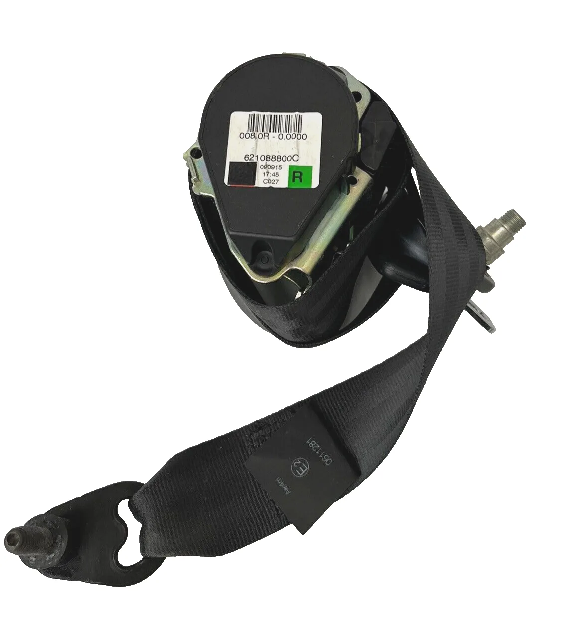 CINTURA DI SICUREZZA ANTERIORE DESTRA DACIA SANDERO 2 SERIE - DX 621088800C