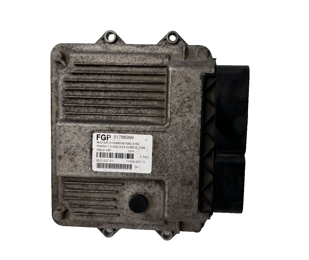CENTRALINA MOTORE ECU FIAT PANDA 1.3 MULTIJET (169) 51766999 / MJD6JF