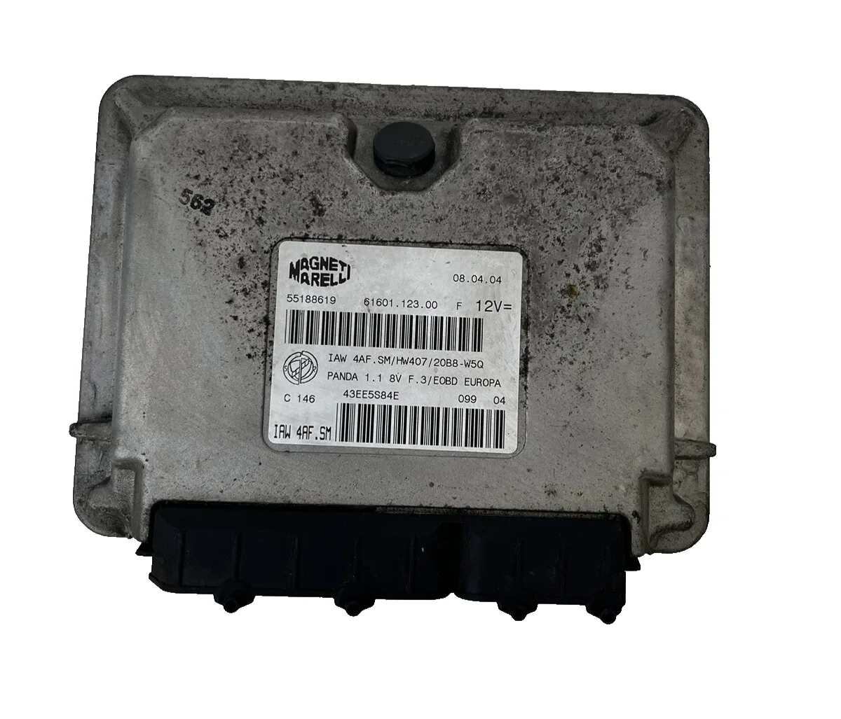 CENTRALINA MOTORE ECU FIAT PANDA 2 SERIE 1.1 BENZINA (169) 55188619