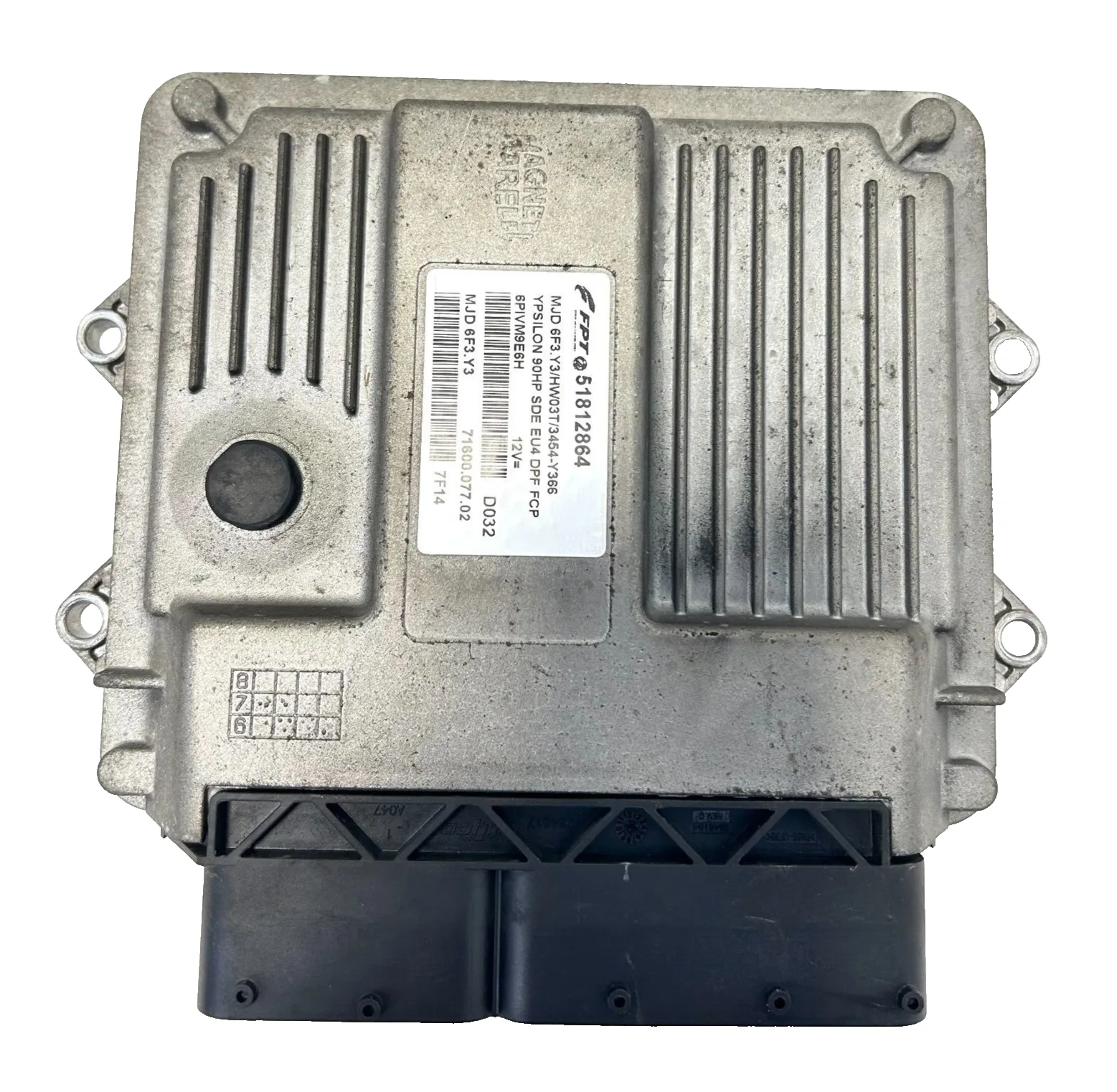 CENTRALINA MOTORE LANCIA YPSILON 1.3 MULTIJET 90 CV - 51812864 - MJD 6F3.Y3