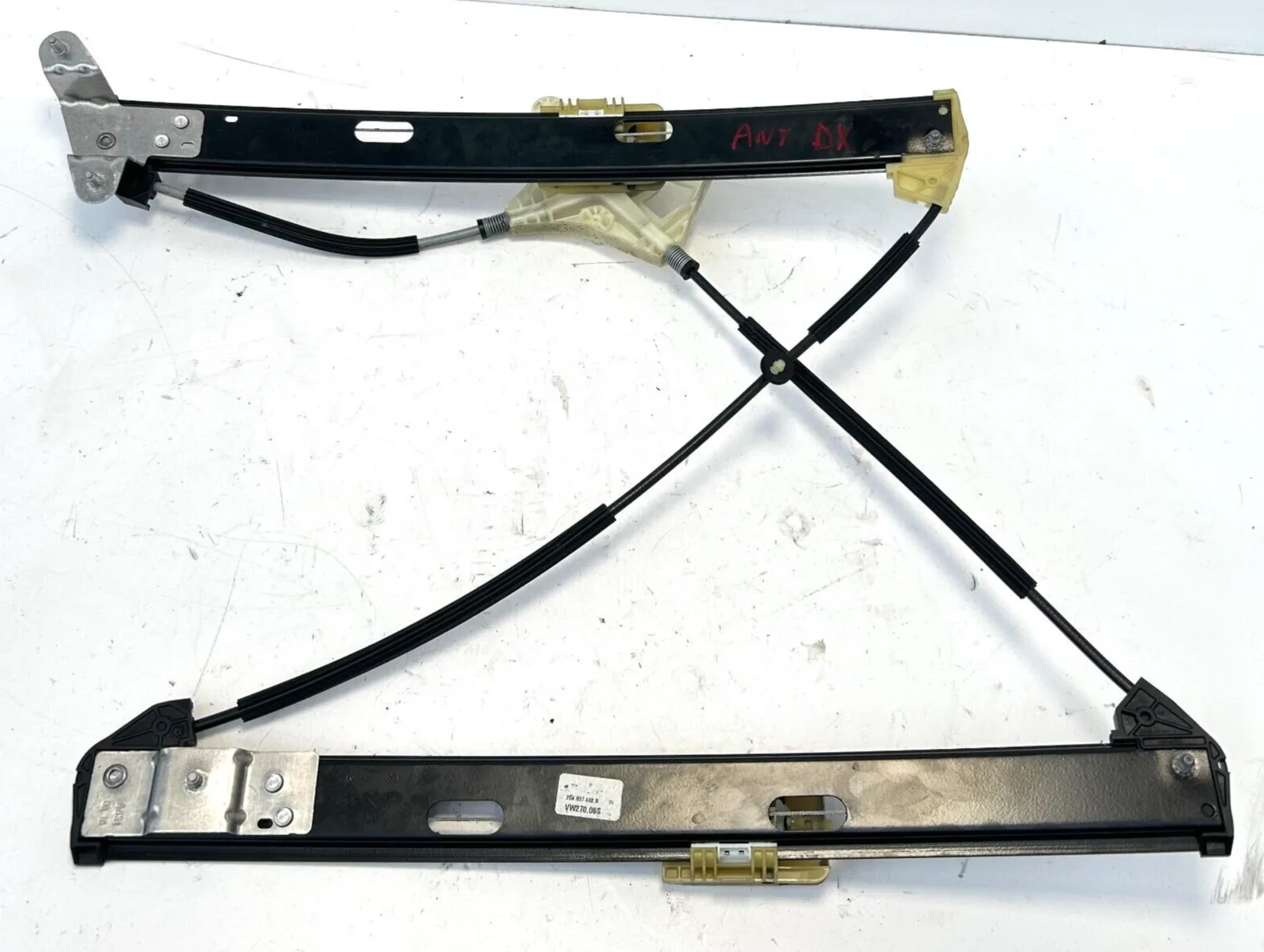 CREMAGLIERA ALZACRISTALLO ANTERIORE DESTRO VOLKSWAGEN POLO 6 SERIE (2017 IN POI)