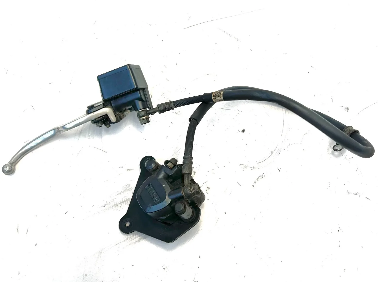 IMPIANTO FRENANTE ANTERIORE KYMCO PEOPLE S 125 (7,59 KW)(ANNO 2007) PINZA+POMPA