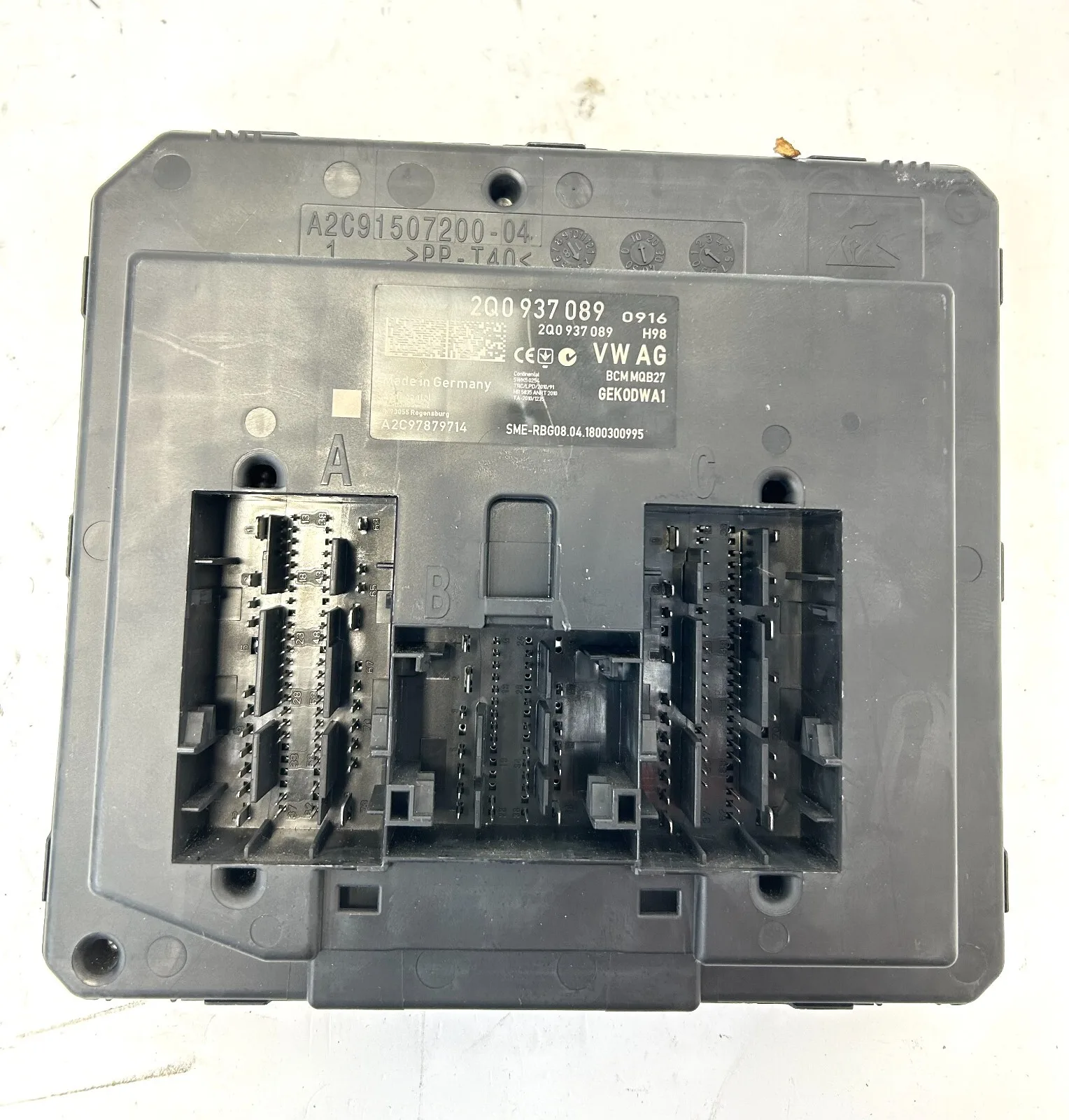 BODY COMPUTER BCM VOLKSWAGEN POLO 6 SERIE (AW1)(2017 IN POI) 1.0 MPI 75 CV