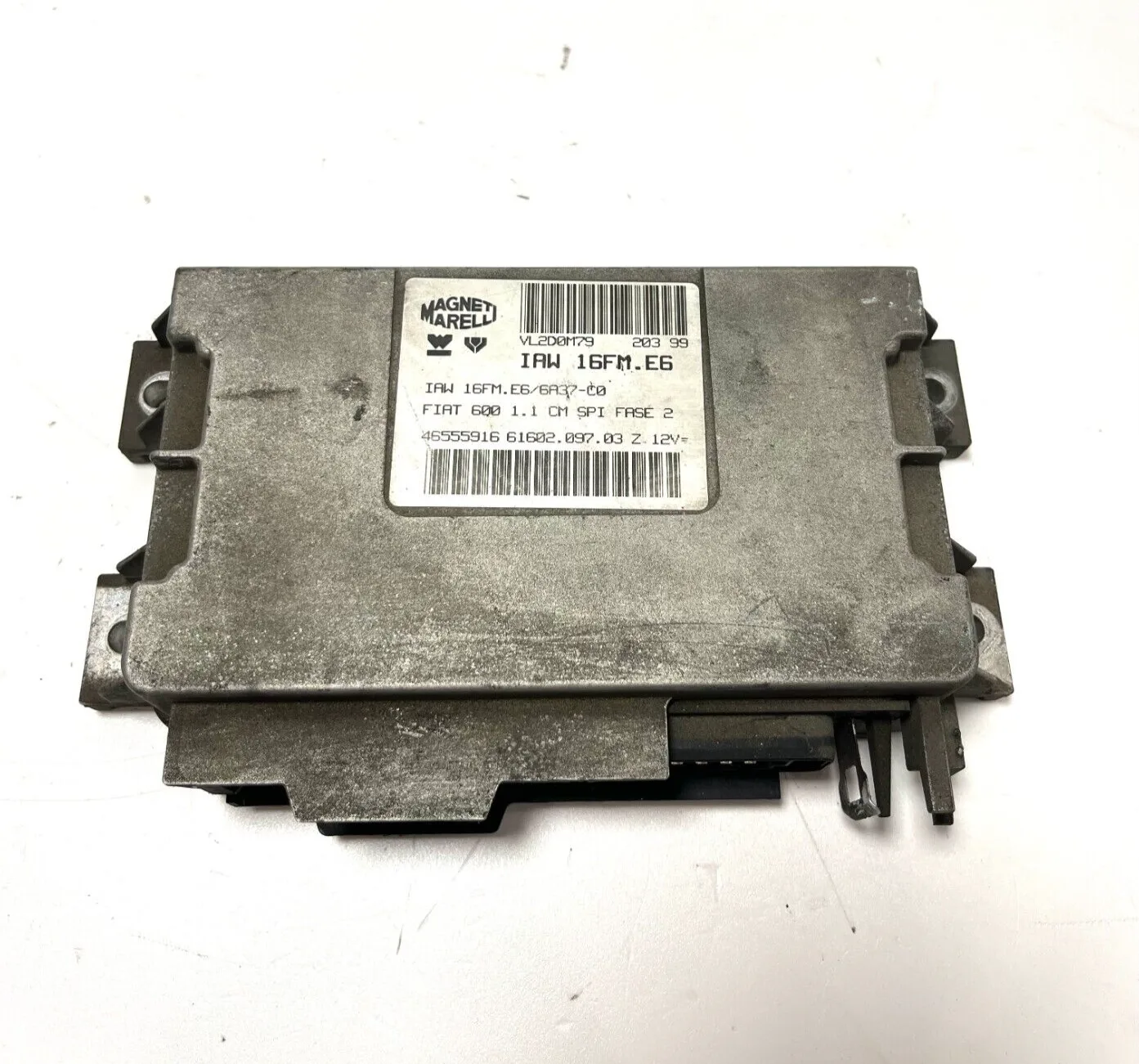 CENTRALINA MOTORE ECU FIAT SEICENTO - 600 - 1.1 BENZINA - 46555916 - IAW 16FM.E6